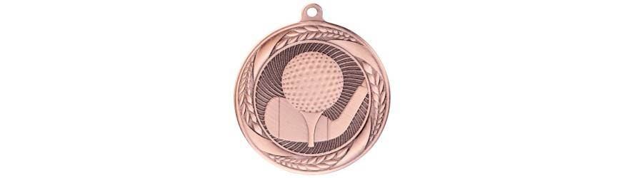 TYPHOON GOLF MEDAL 55MM - GOLD, SILVER & BRONZE TYPHOON GOLF MEDAL 55MM - GOLD, SILVER & BRONZE